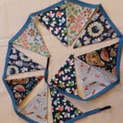 Christmas Bunting - Blues