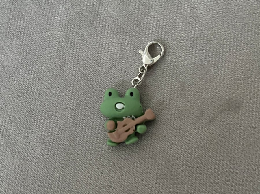 Guitar Frog Stitch Marker Progress Keepers for Knitting Crochet