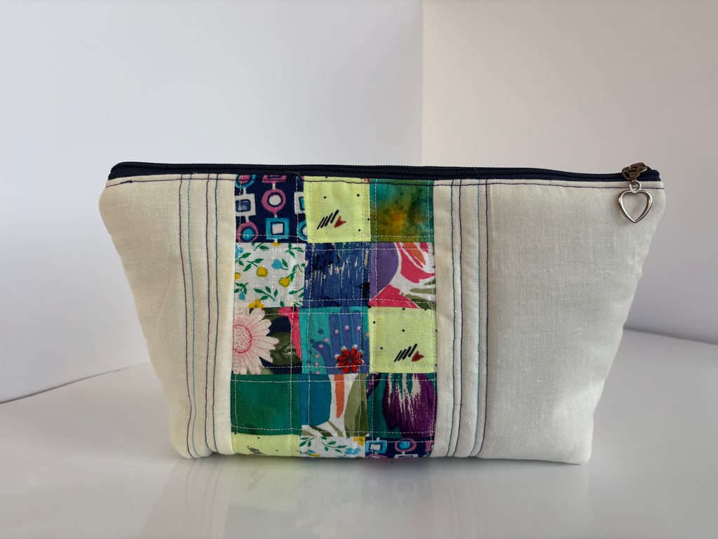 Patchwork Make up Bag