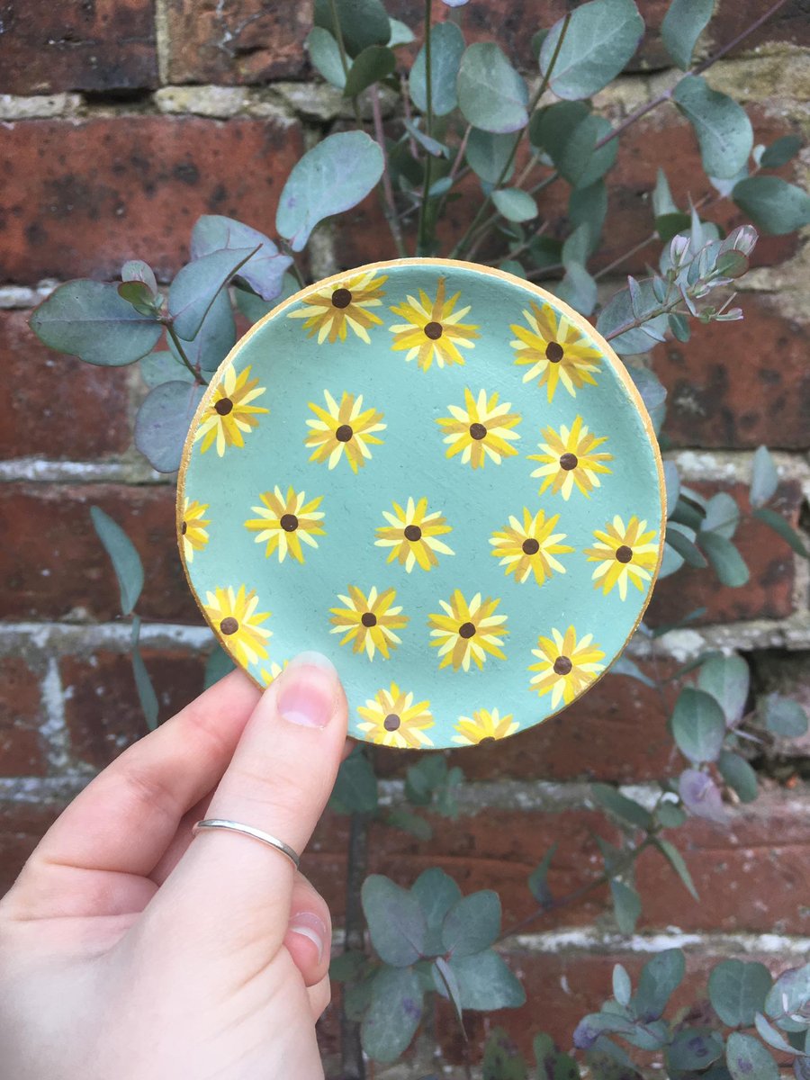 Sunflower Dish - Sunflower - Trinket Dish