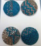 Blue Cotton Buttons - Image 2
