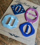 4 Vintage Buckles - Image 2