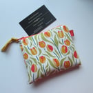 Pretty Tulips Coin Purse