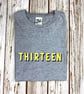 The ELEVEN Birthday Shirt. Eleventh Kids T-shirt- Number party outfit. Age 11  - Image 6