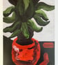 Handmade Plant Prints, Home Decor Prints, Wall Art, Art Acrylic Prints 