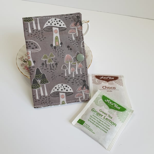 Tea Bag Wallet, Tea Bag Holder, Travel Wallet