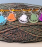 Series of "Under The Sea" Stitch Markers For Knitting and Crocheting (Set of 6).