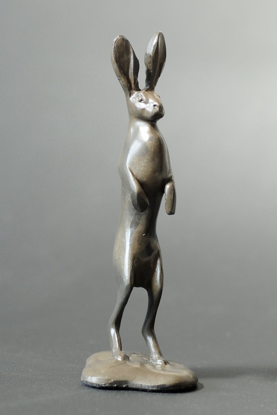 Standing pewter Hare