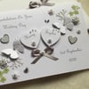 Personalised Handmade Wedding Day Card Gift Boxed Son Daughter Engagement 