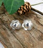 Sterling Silver Flower Stud Earrings - Image 5