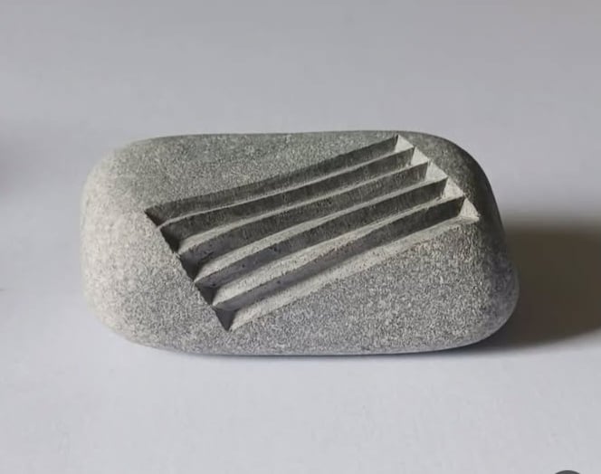 Abstract Pebble Art No 1