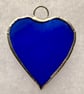 Stained glass small heart, BLUE variations - Image 8
