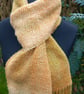 Handwoven Alpaca Mohair Scarf: Soft Ombre Plain Weave - Image 3
