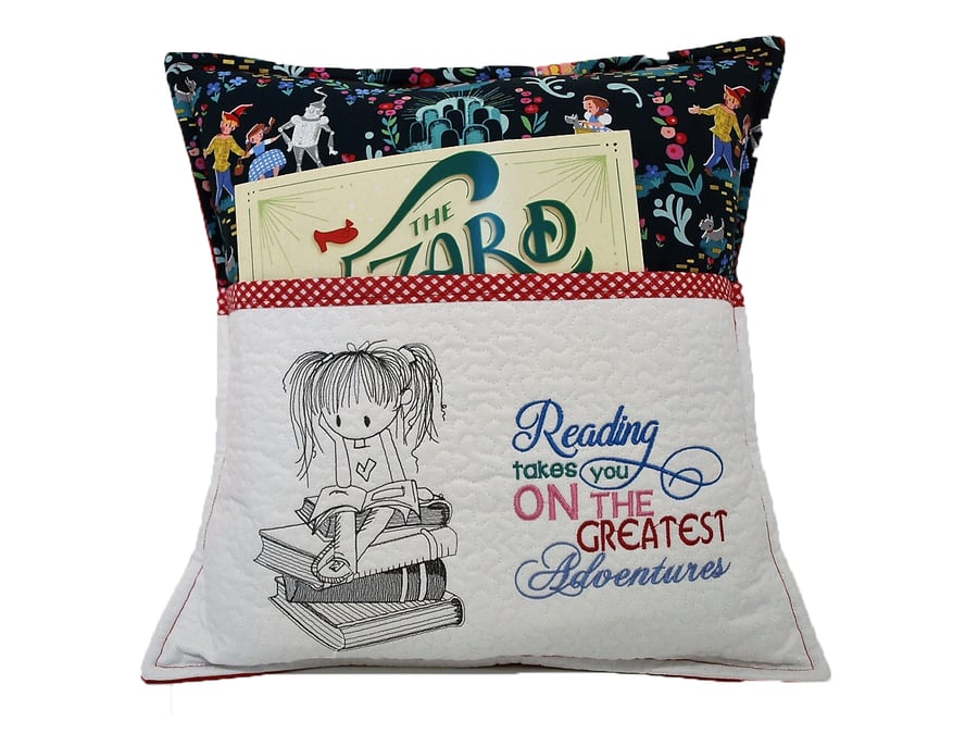 Wizard of Oz themed reading cushion