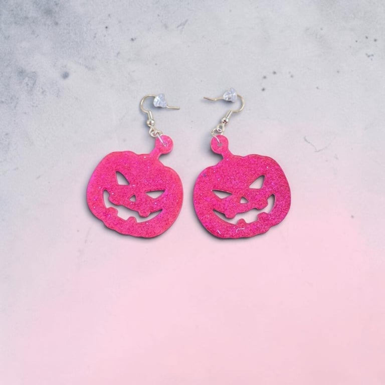 Halloween pumpkin earings