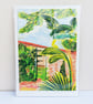 A5 Print Walled Garden - Image 2