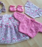 17 inch Dolls 5 piece Spring Garden clothing set (69)