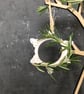 3 Ceramic hollow star decorations - Image 2