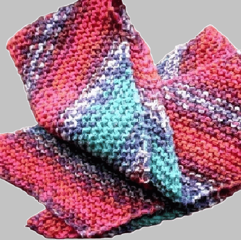 KNITTING PATTERN PDF Streamers Scarf