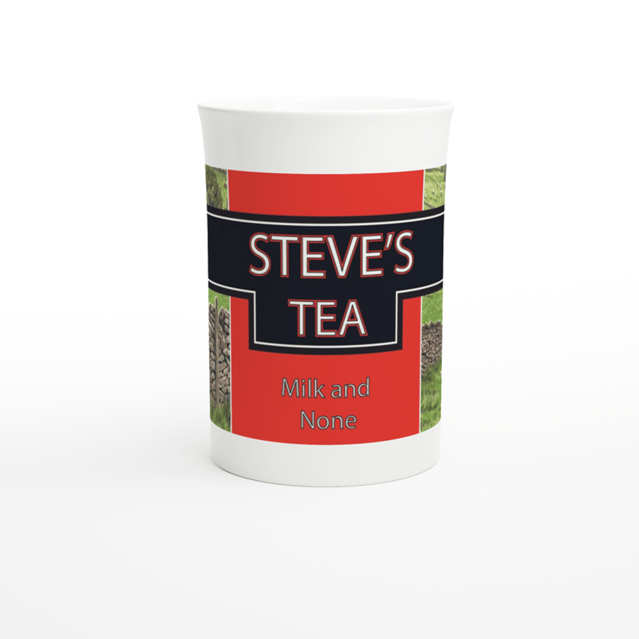 Yorkshire Tea inspired mug and coaster. Porcelain  8oz mug. Christmas present