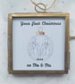First Christmas for Newlyweds Miniature Framed Prints - Image 5