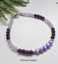 Designer Amethyst & Freshwater Culture Pearl Bracelet Meduim Size - Image 5