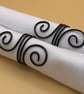 Napkin Ring, Napkin Holder, in a choice of colours, select quantity