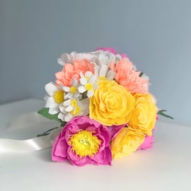 Paper Flower Bouquet - Summer Shade