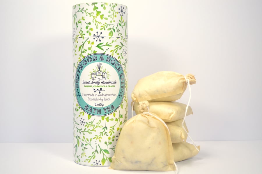 Driftwood & Rock Salt Bath Tea
