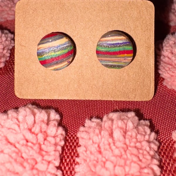 Handmade Polymer Clay Earrings
