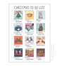 Pack of 4 Christmas To Do List Cards  - Image 1