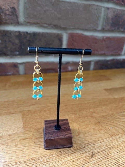 Beautiful Drop Dangly Earrings Christmas Gift