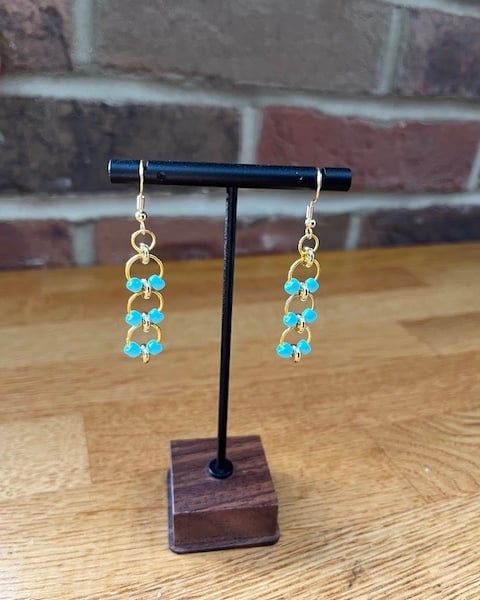 Beautiful Drop Dangly Earrings Christmas Gift