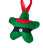 Handmade elf star personalised decoration - Image 5