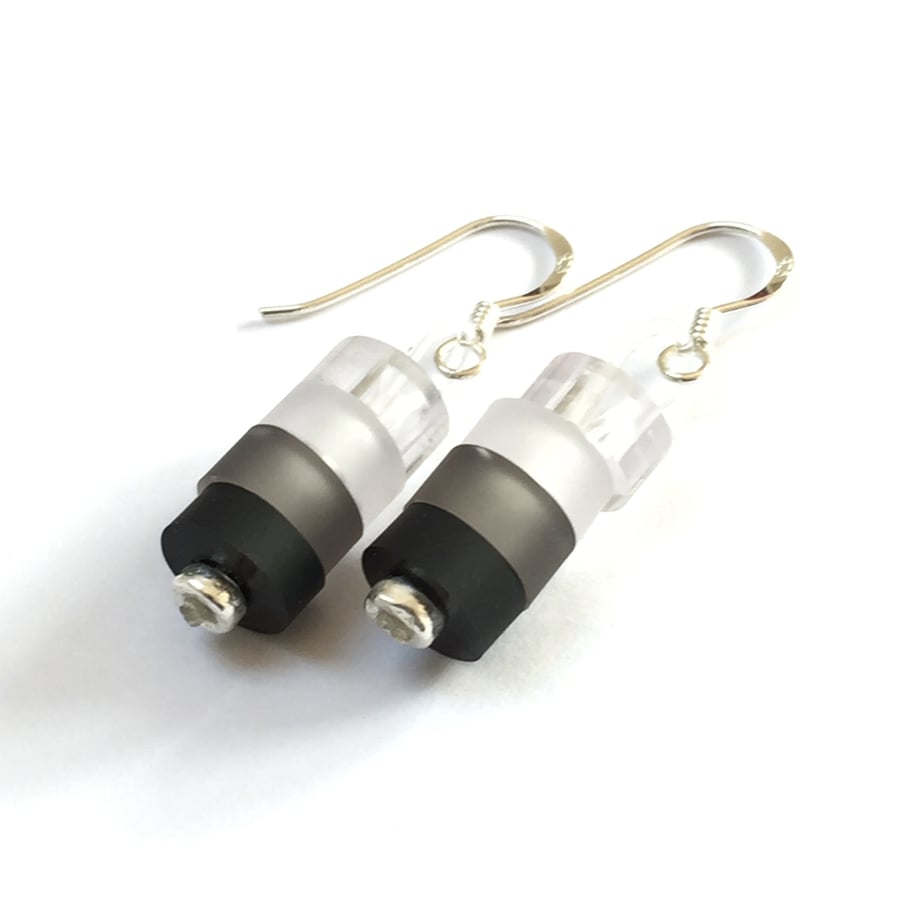 Neutral Mosaic Earrings