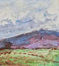 "Carefree clouds" an original oil landscape  - Image 4