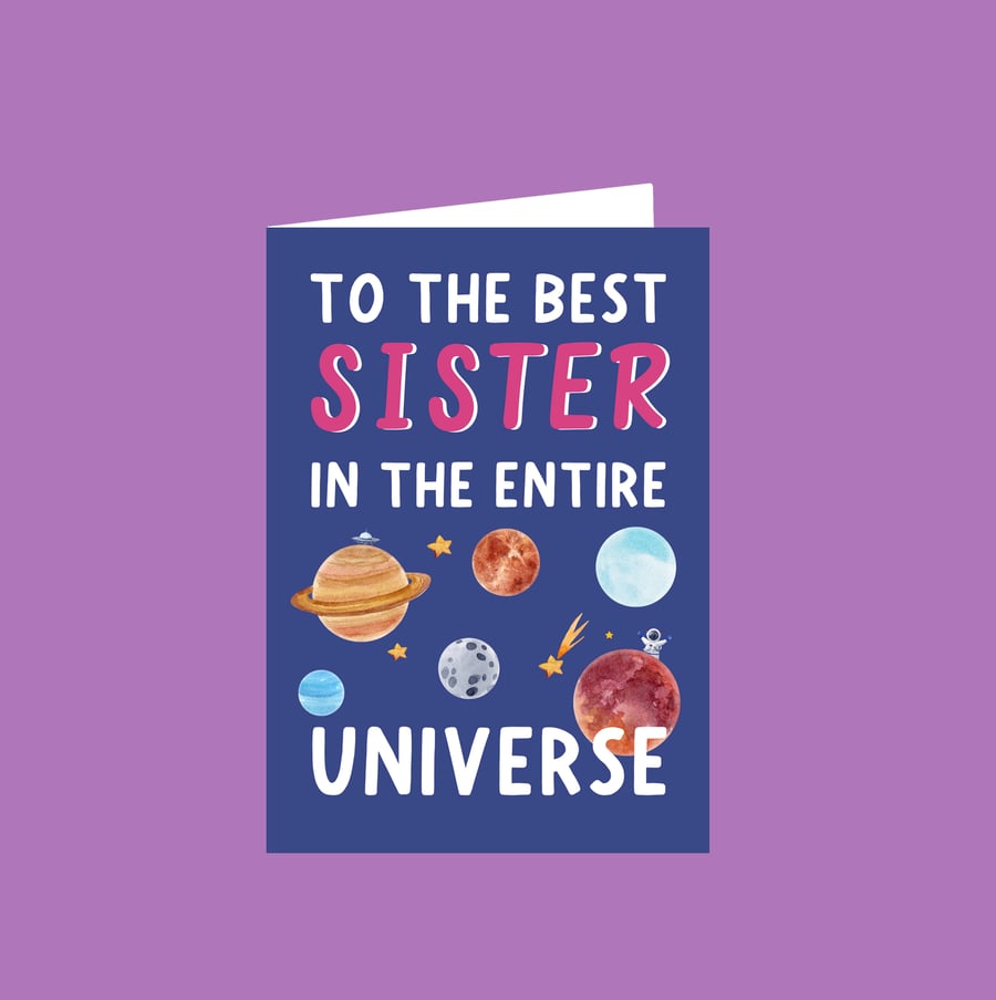 Sister Birthday Card