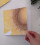 Sunflower and Bee Note Card set, Sunflower Greetings Card - Image 6