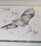 Twinkle Twinkle Little Bat, a signed print of a Horseshoe Bat - Image 4