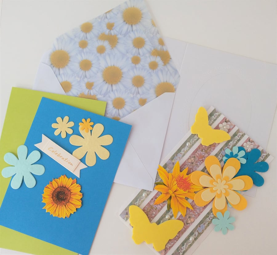 Make your own greetings card set