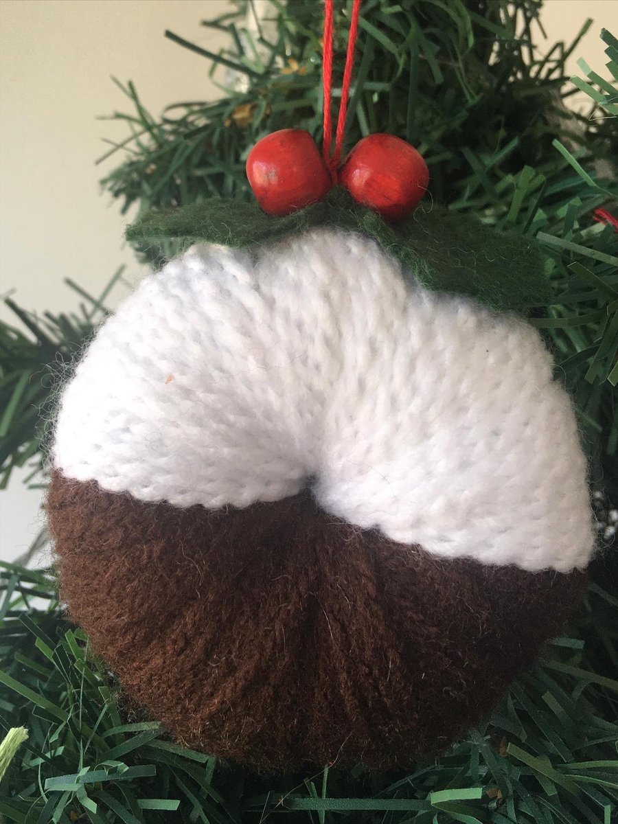 Christmas Pudding Hanging Christmas Tree Decoration
