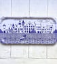 Blue & White Coastal Tray, Scottish East Neuk Design - Image 1