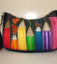 Small Rainbow ribbon Artist handbag - Image 3