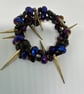 Purple thorns bracelet