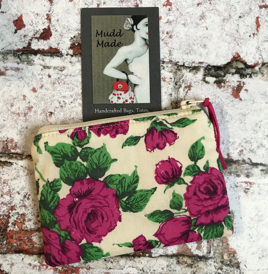 Small Liberty Roses Purse