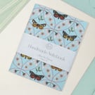 Handmade Moth Notebook - Small Notepad for Journalling, To Do Lists and Notes