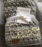 Personalised handmade crocheted baby - pram blankets - Image 6
