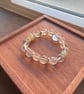 Green Phantom Quartz & Clear Quartz Bracelet - Image 5