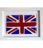 Union Jack Flag British Fused Glass Framed Picture - Image 2