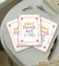 Collect Moments Not Things Illustrated Postcard - Note Cards